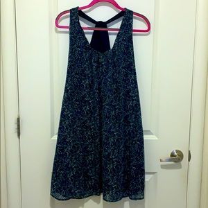 Blue Paisley Dress